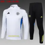 2526 half pull Manchester United white-Manchester United