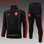 2526 half pull black retro