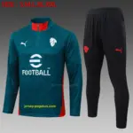 2526 half-pull AC Milan dark green inkjet-AC Milan