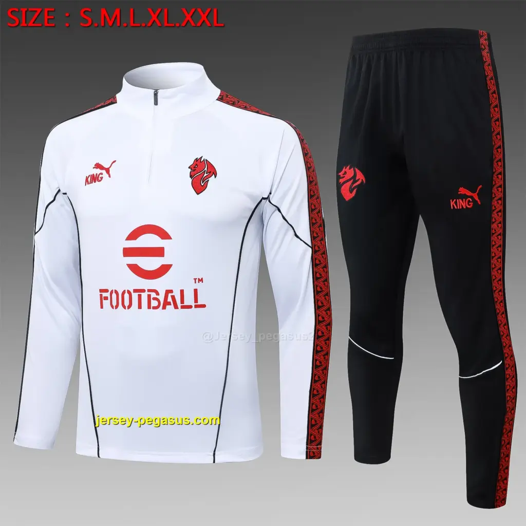 2526 half-pull AC Milan white-AC Milan