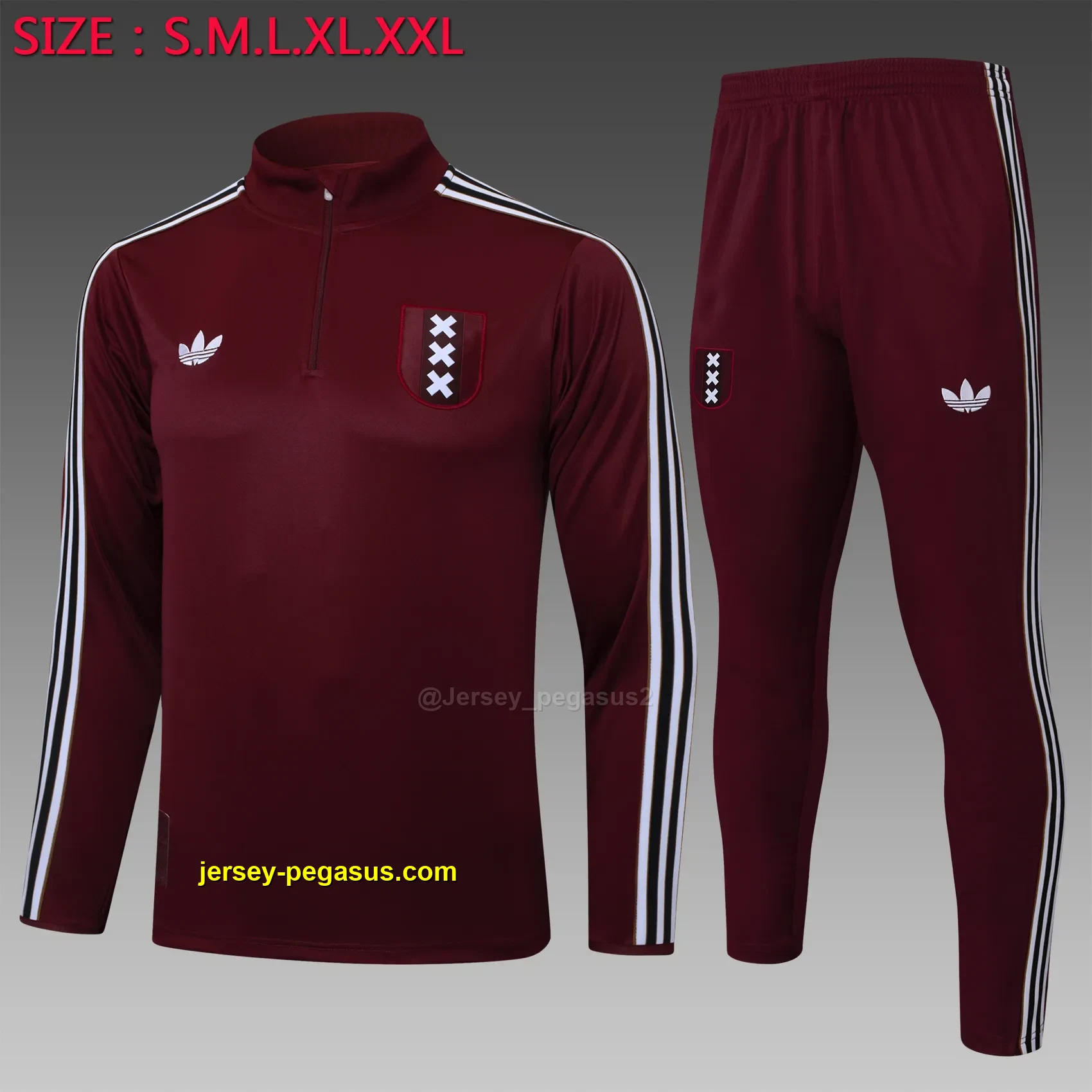 2526 half-pull Ajax dark maroon retro version-ajax 2526 half-pull Ajax dark maroon retro version-ajax