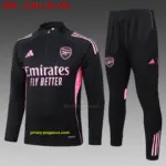 2526 half-pull Arsenal black (pink ad)-Arsenal