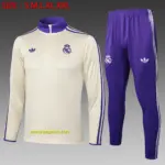 2526 half-pull Real Madrid apricot retro version-Real Madri