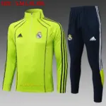 2526 half-pull Real Madrid grass green retro version-Real Madri