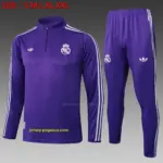 2526 half-pull Real Madrid purple retro version-Real Madri