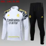 2526 half-pull Real Madrid white (shoulder inkjet)-Real Madri