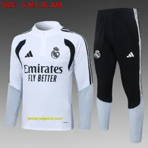 2627 Half Pull Real Madrid White-Real Madri