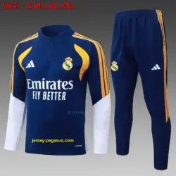 2627 half-pull Real Madri (sleeves white)-Real Madri