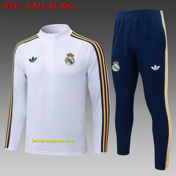 2627 half-pull Real Madrid white (yellow webbing)-Real Madri 2627 half-pull Real Madrid white (yellow webbing)-Real Madri
