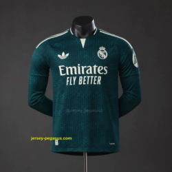 2026-2027 Real Madrid Away Player Version Long Sleeved Jersey