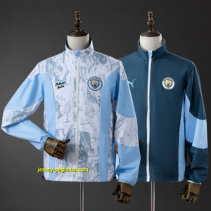 Manchester City x Kidsuper 2026 Reversible Anthem All Weather Jacket Windbreaker