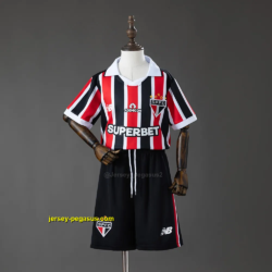 Sao Paulo Away Kids Kit Jersey