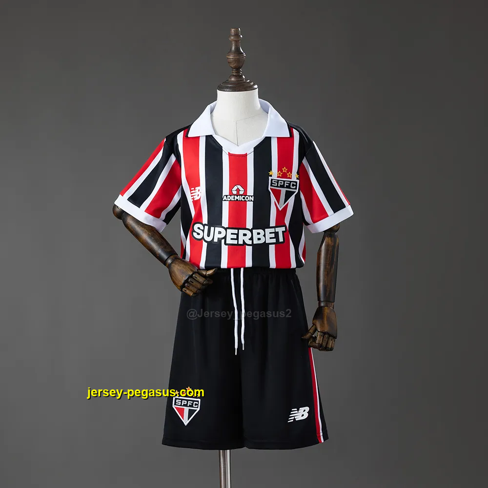 Sao Paulo Away Kids Kit Jersey Sao Paulo Away Kids Kit Jersey