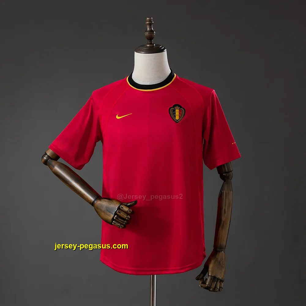 Belgium 2000 Home Retro Jersey