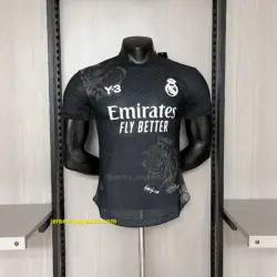 Player Edition 2024-25 Real Madrid Y3 Black Rose