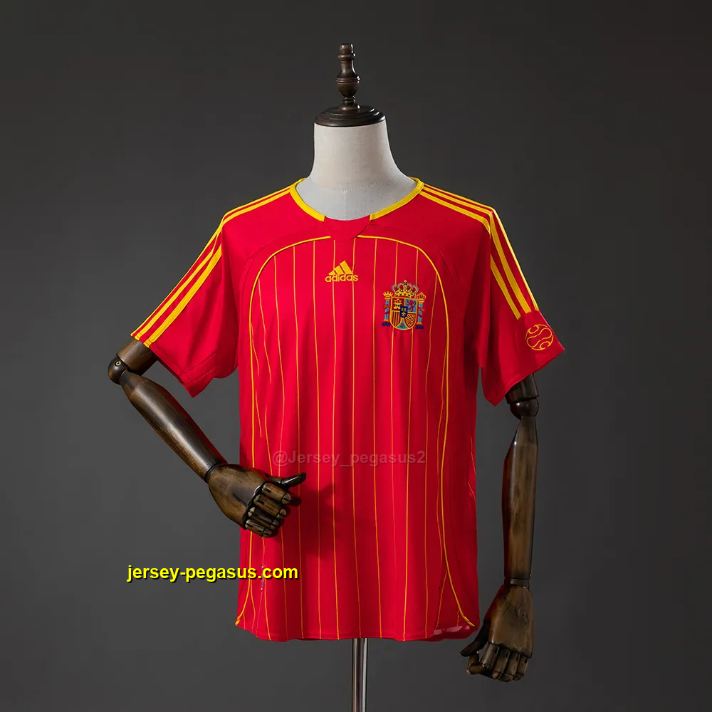 Spain 2006 Home Retro Jersey