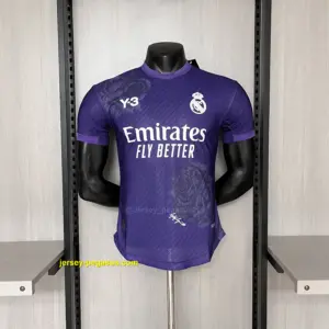 Player Edition 2024-25 Real Madrid Y3 Purple Rose