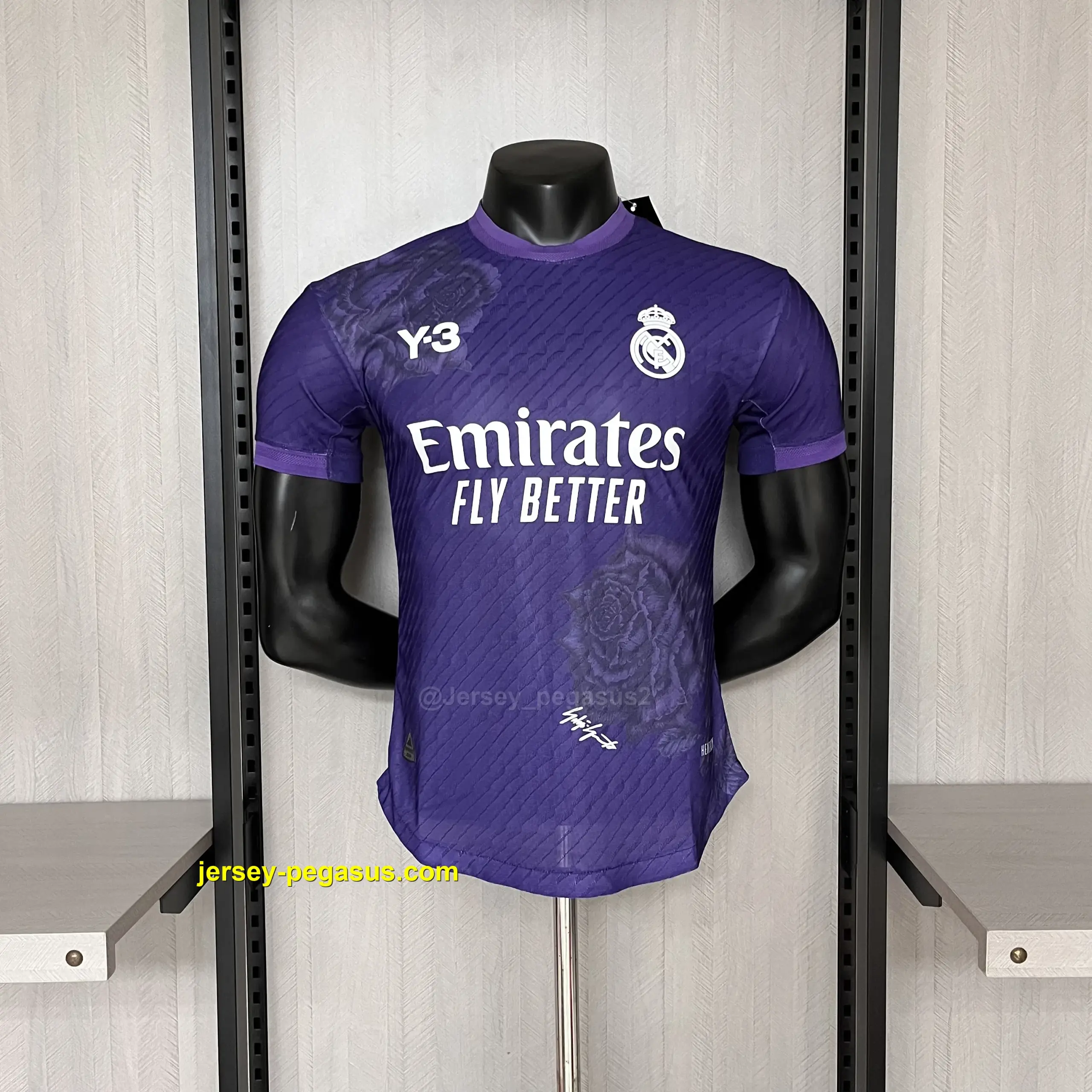 Player Edition 2024-25 Real Madrid Y3 Purple Rose Player Edition 2024-25 Real Madrid Y3 Purple Rose