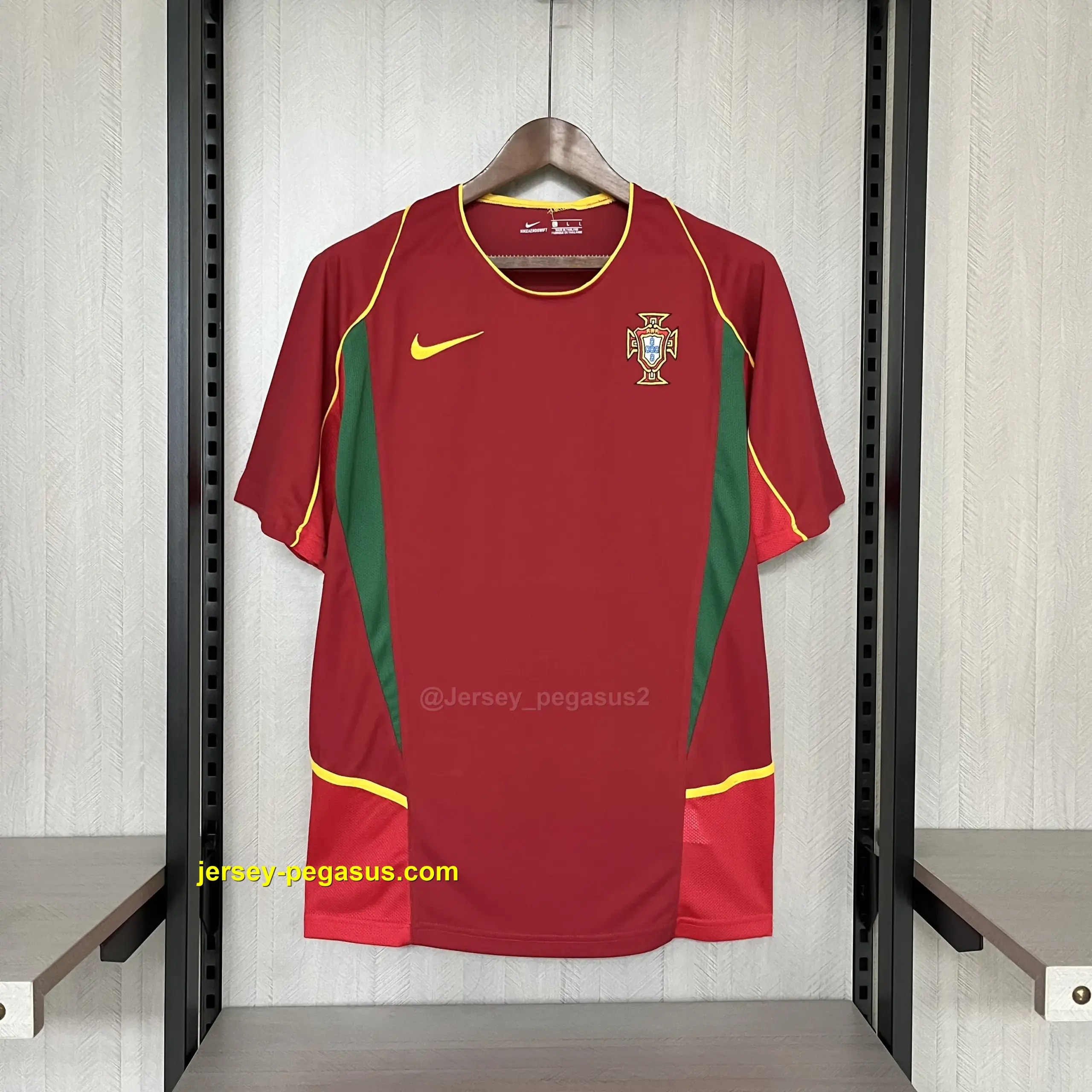 Retro Portugal 2002 Home Jersey Retro Portugal 2002 Home Jersey
