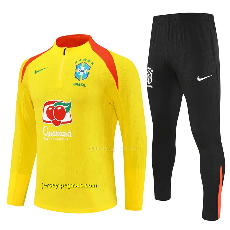 Brazil Adult Tracksuits (Player Version) - Style 02
