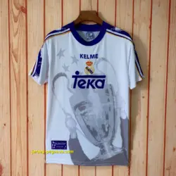 Retro Real Madrid Champions League 7-time Champion Commemorative Edition