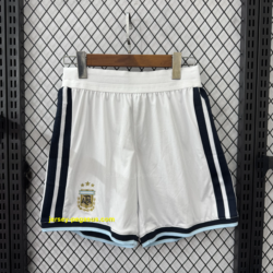 Argentina White Shorts Player