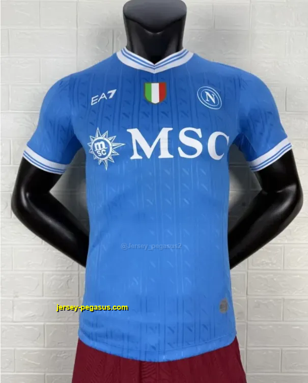 Napoli Home Man Player Jersey Napoli Home Man Player Jersey
