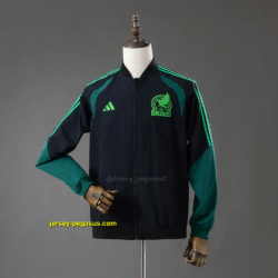 Mexico 2026 All Weather Jacket Windbreaker - Black