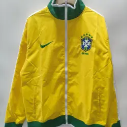 1011 Brazilian retro yellow single-sided windbreaker