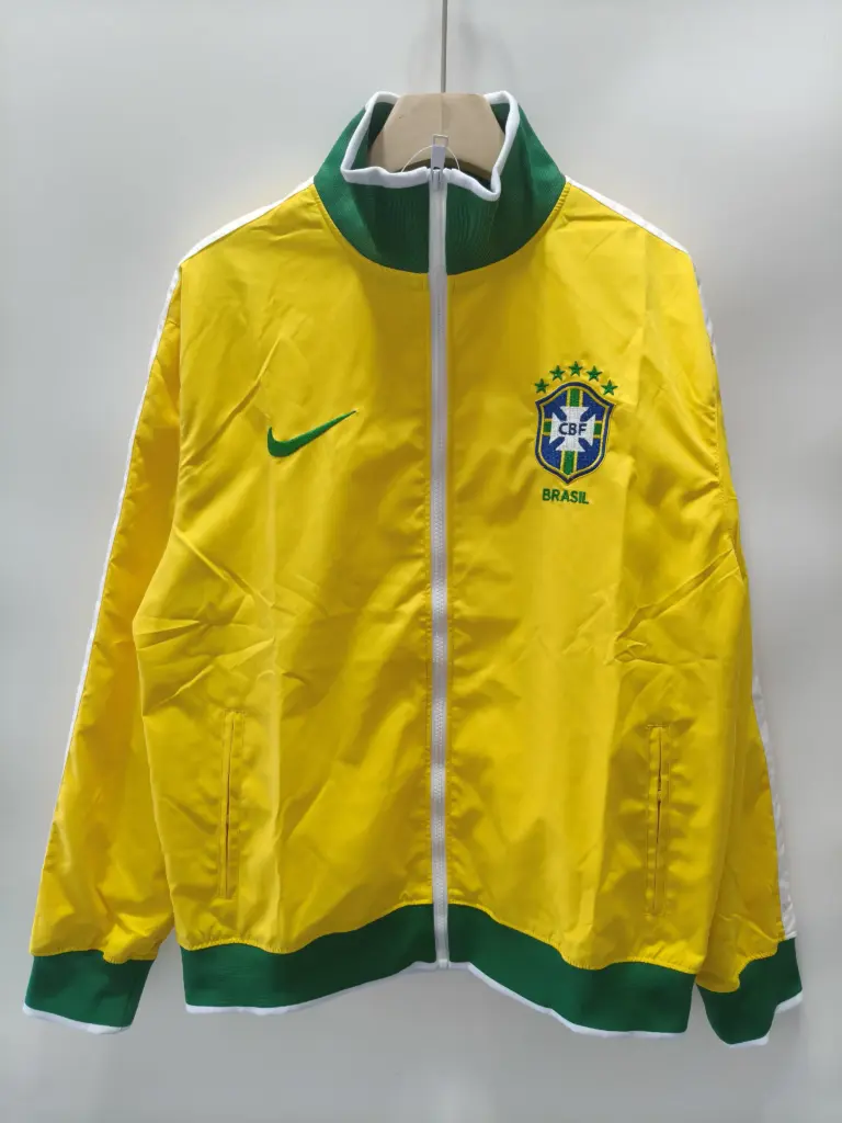 1011 Brazilian retro yellow single-sided windbreaker