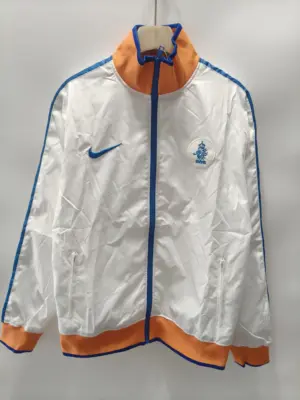 1011 Dutch retro white single-sided windbreaker