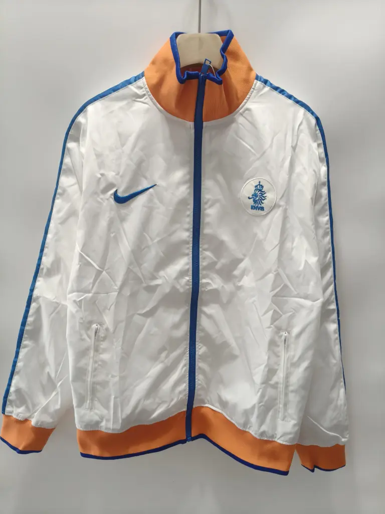 1011 Dutch retro white single-sided windbreaker