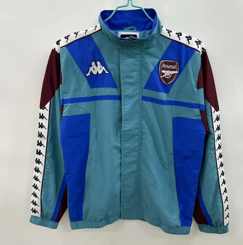1967 Arsenal blue single-sided embroidered windbreaker