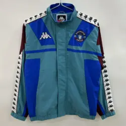 1967 Manchester United blue single-sided embroidered windbreaker