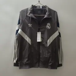 2425 Real Madrid gray embroidered version windproof and waterproof 0085