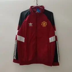25 new style Manchester United red windbreaker