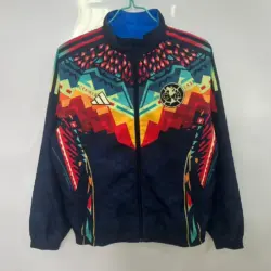 2526 American double-sided embroidered windbreaker