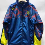 2526 Barcelona camouflage single-sided hot stamping windbreaker