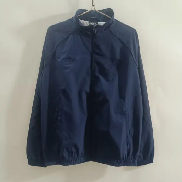 2526 Paris blue embroidered windbreaker 075 2526 Paris blue embroidered windbreaker 075