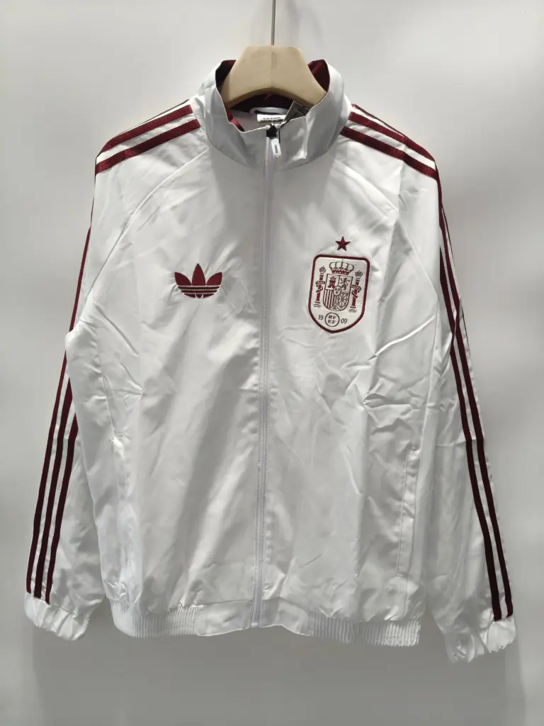 2627 Spanish white single-sided windbreaker