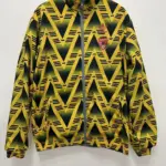 91 Arsenal gold gray double-sided silicone windbreaker