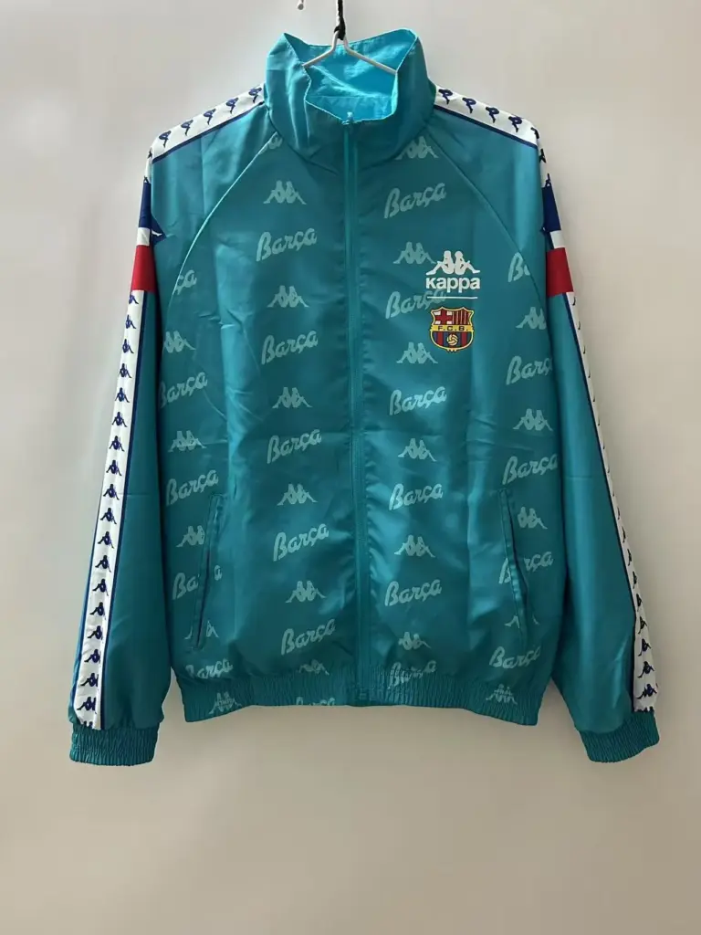 92 Bassek double-sided embroidered windbreaker