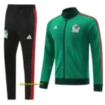 2022 Mexico Green Full Zipper Tracksuit