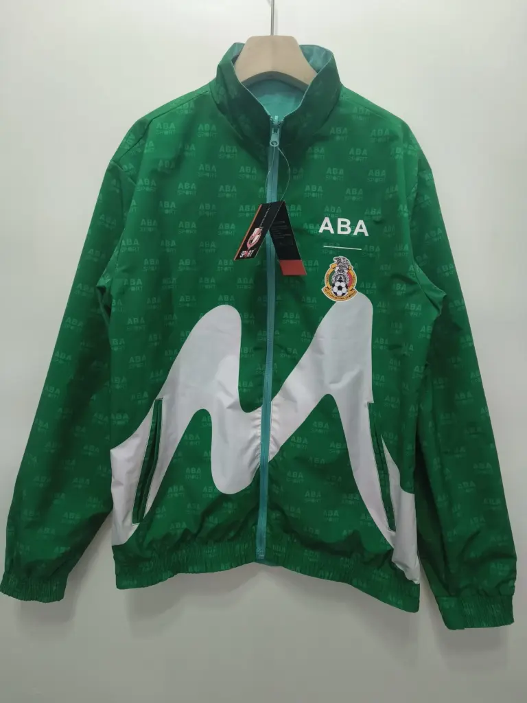 95 Mexico home double-sided embroidered windbreaker