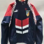 9596 Atletico Madrid replica single-sided embroidered windbreaker