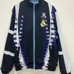 9798 Real Madrid gold gray double-sided silicone windbreaker