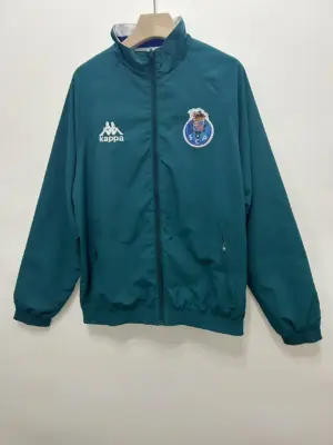 98 Porto vintage double-sided embroidered windbreaker