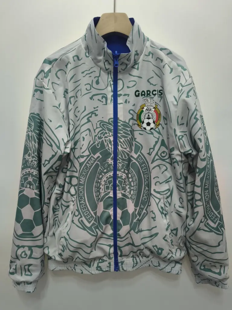 99 Mexico away double-sided silicone windbreaker