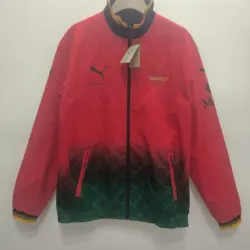 AC green and red double-sided silicone windbreaker