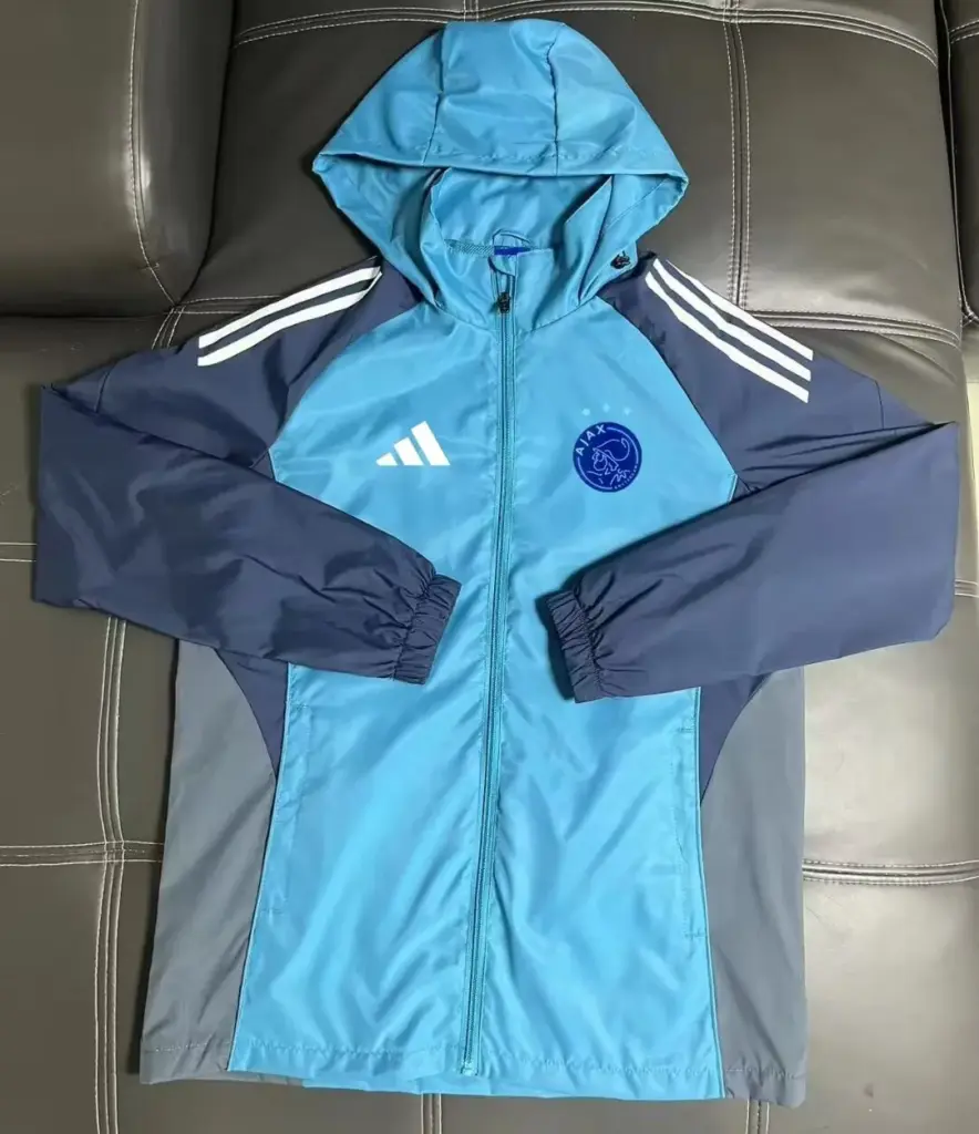 Ajax blue trench coat